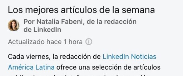 Los mejores artículos en LinkedIn